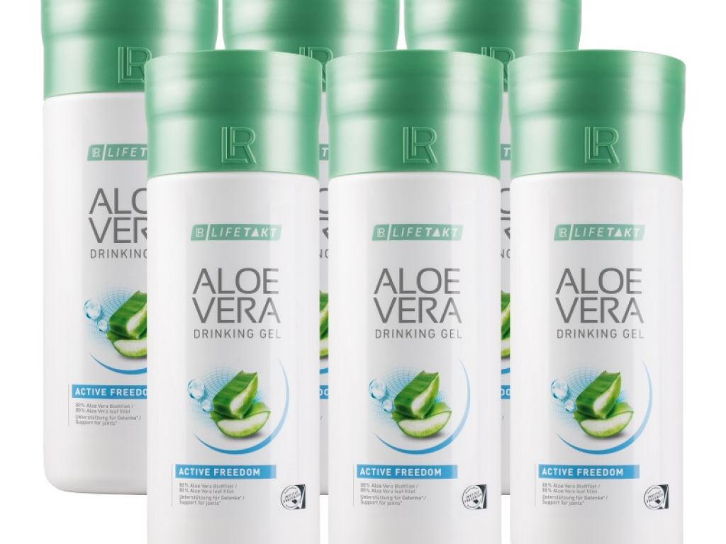LR LIFETAKT Aloe Vera Drinking Gel Active Freedom Série 6 ks