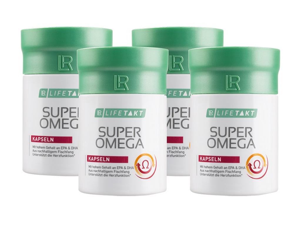 LR LIFETAKT Super Omega Kapsle Série 4 ks