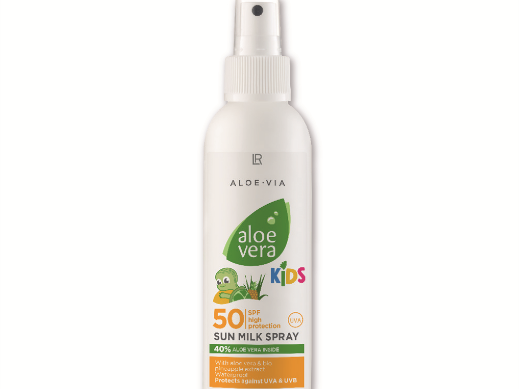 Aloe Vera Kids Sun SPF 50 Opalovací mléko ve spreji